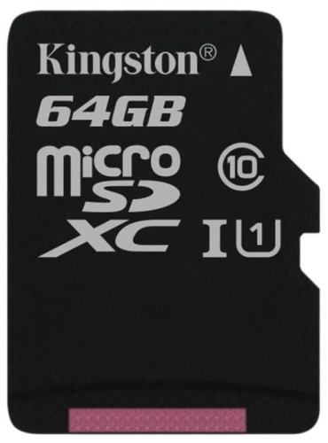 Карта памяти micro SDXC Kingston 64GB SDC10G2/64GBSP Карта памяти micro SDXC Kingston 64GB SDC10G2/64GBSP