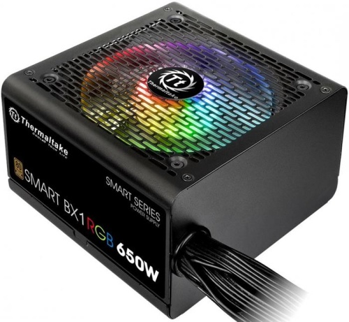 Блок питания Thermaltake 650W Smart BX1 RGB (PS-SPR-0650NHSABE-1) фото 2