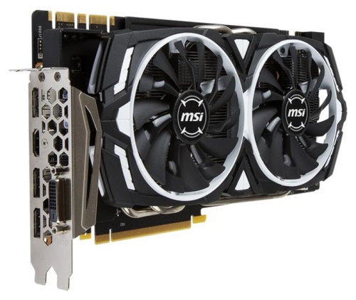 Видеокарта PCI-E MSI 8192 Мб GTX 1070 ARMOR 8G фото 2