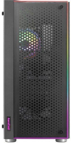 Корпус Miditower Aerocool Skribble черный SKRIBBLE-G-BK-V1 фото 3