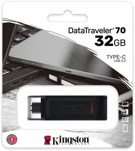 Накопитель USB flash Kingston 32 Гб DataTraveler 70 DT70/32GB фото 2 Накопитель USB flash Kingston 32 Гб DataTraveler 70 DT70/32GB фото 2