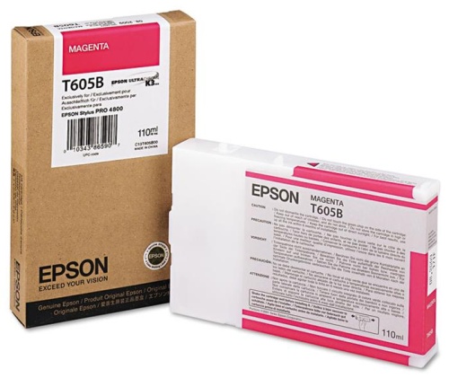 Оригинальный струйный картридж Epson T605B00 C13T605B00