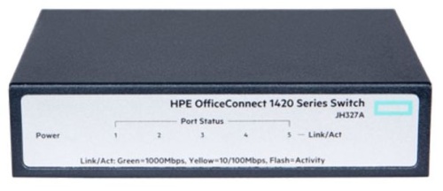 Коммутатор неуправляемый Hewlett Packard OfficeConnect 1420 JH327A