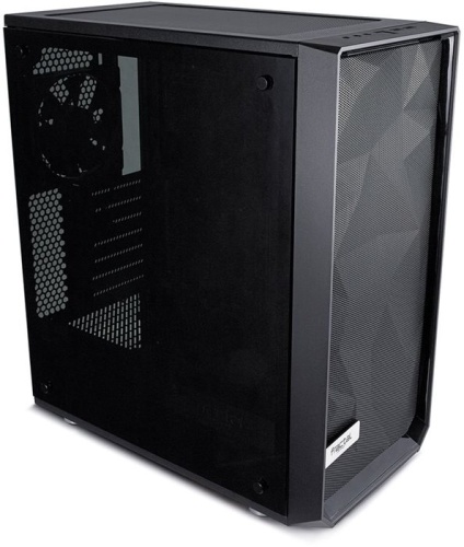 Корпус Miditower Fractal Design Meshify C Dark TG Black, Window фото 11