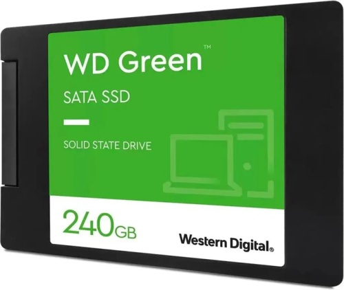 Накопитель SSD SATA 2.5 Western Digital 240GB WD Green 2.5 WDS240G3G0A фото 2