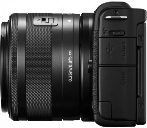 Цифровой фотоаппарат Canon EOS M200 черный 3699C010 фото 9