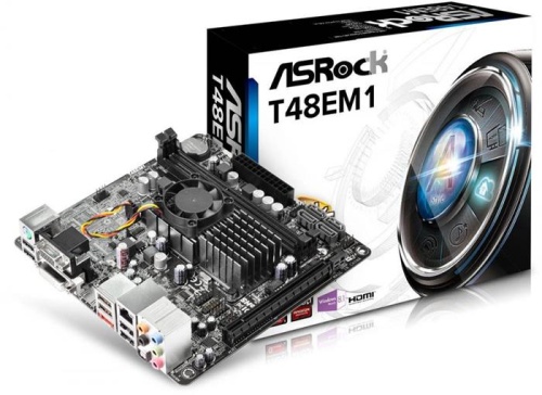 Мат. плата с CPU ASRock T48EM1 фото 5