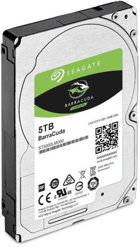 Жесткий диск SATA HDD 2.5 Seagate 5TB BarraCuda ST5000LM000