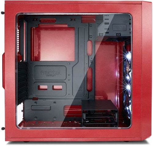 Корпус Miditower Fractal Design Focus G Red, Window фото 11