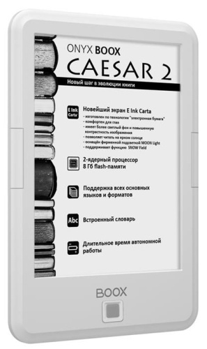 Электронная книга ONYX CAESAR 2 White фото 3