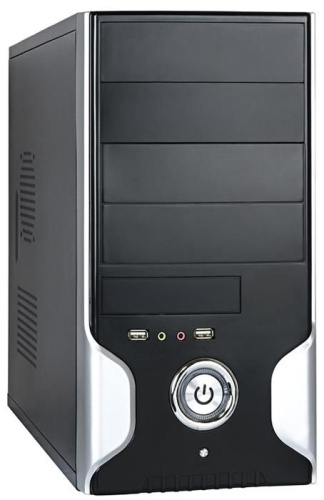 Корпус Minitower ExeGate MA-363 Black-Silver EX156806RUS