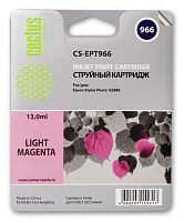 Картридж струйный совместимый Cactus CS-EPT966 светло-пурпурный