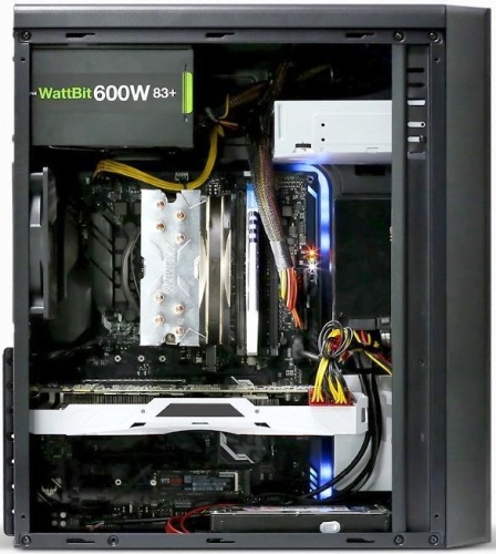 Корпус Miditower Zalman ZM-T6 черный фото 3