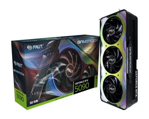 PALIT NE75090019R5-GB2020G RTX5090 GAMEROCK 32GB GDDR7 512bit 3-DP HDMI фото 9