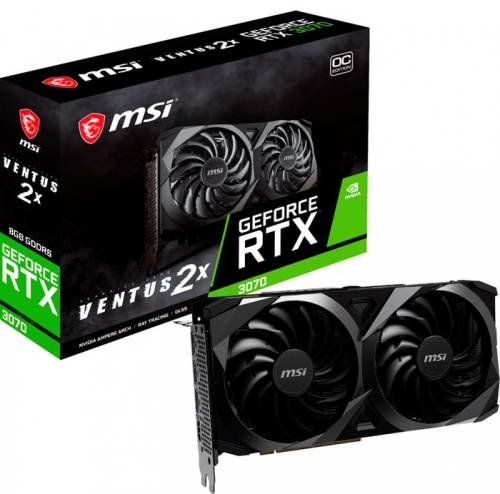 Видеокарта PCI-E MSI RTX 3070 VENTUS 2X OC (SINGLE) фото 3