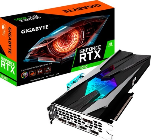 Видеокарта PCI-E GIGABYTE 10Gb GeForce RTX3080  (GV-N3080GAMINGOC WB-10GD) RTL фото 8