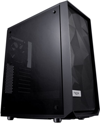 Корпус Miditower Fractal Design Meshify C Dark TG Black, Window