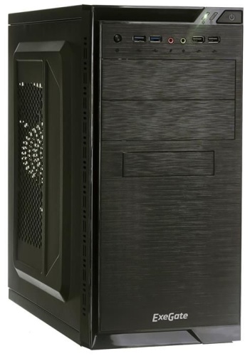 Корпус Minitower ExeGate QA-412U Black EX272746RUS