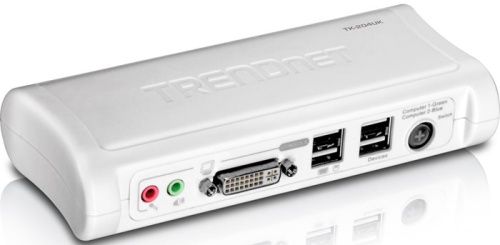 Переключатель KVM TRENDnet TK-204UK Переключатель KVM TRENDnet TK-204UK