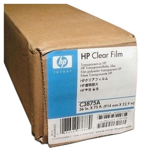 Прозрачная пленка Hewlett Packard C3875A фото 2 Прозрачная пленка Hewlett Packard C3875A фото 2