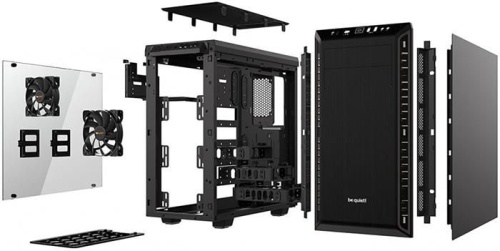 Корпус Miditower be quiet! PURE BASE 600 Black BGW21 фото 3