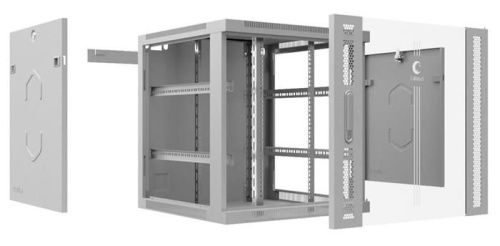 Шкаф телекоммуникационный Cabeus SH-05F-9U60/35 фото 4 Шкаф телекоммуникационный Cabeus SH-05F-9U60/35 фото 4