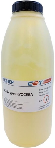 Тонер совместимый CET PK202 OSP0202Y-100 желтый