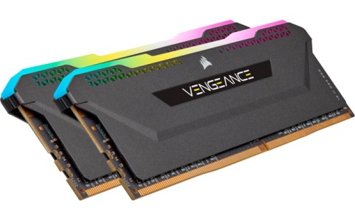 Модуль памяти DDR4 Corsair Vengeance RGB Pro SL 16Gb (2x8Gb) CMH16GX4M2Z4000C18 Black фото 2