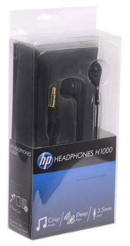Опция для ноутбука Hewlett Packard Headphone in-ear H1000 cons H2C23AA Опция для ноутбука Hewlett Packard Headphone in-ear H1000 cons H2C23AA