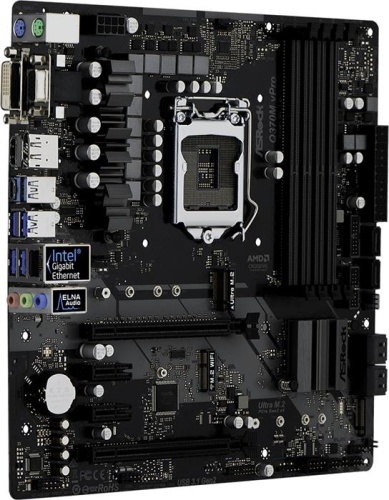 Мат. плата Socket1151v2 ASRock Q370M VPRO фото 3