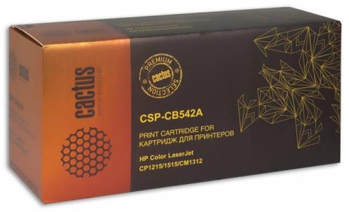 Картридж совместимый лазерный Cactus CSP-CB542A PREMIUM желтый Картридж совместимый лазерный Cactus CSP-CB542A PREMIUM желтый