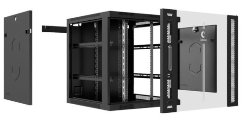 Шкаф телекоммуникационный Cabeus SH-05F-15U60/45-BK фото 4 Шкаф телекоммуникационный Cabeus SH-05F-15U60/45-BK фото 4