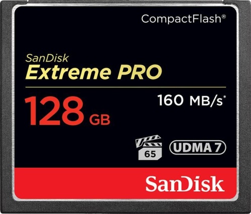 Карта памяти CF SanDisk 128GB SDCFXPS-128G-X46