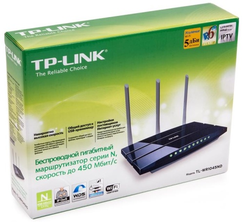 Маршрутизатор WiFI TP-Link TL-WR1045ND фото 3