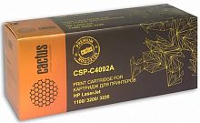 Картридж совместимый лазерный Cactus CSP-C4092A PREMIUM черный