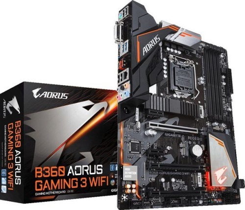 Мат. плата Socket1151 GIGABYTE B360AORUSGAMING3WIFI фото 5