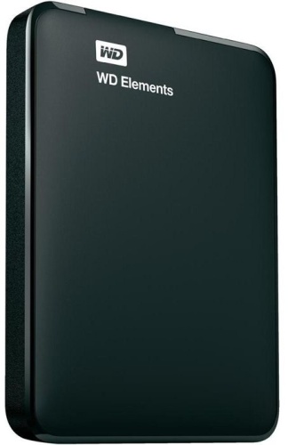 Внешний жесткий диск 2.5 Western Digital 2Tb Elements Portable WDBU6Y0020BBK-WESN черный