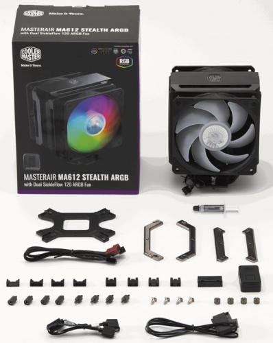 Кулер для процессора Cooler Master MasterAir MA612 Stealth ARGB MAP-T6PS-218PA-R1 фото 6