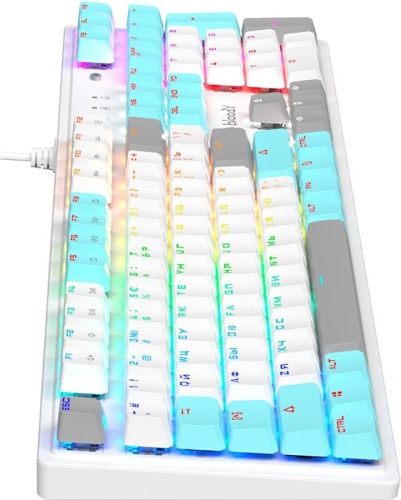 Клавиатура A4Tech Bloody S510R механическая белый S510R USB ICY WHITE/BLMS RED фото 7
