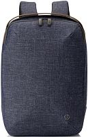 Рюкзак для ноутбука Hewlett Packard 15 RENEW синий/коричневый пластик (1A212AA)