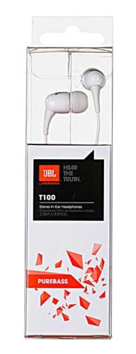 Наушники JBL T100 1.1м белый T100WHTNP фото 3