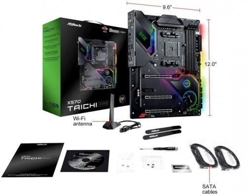 Мат. плата SocketAM4 ASRock X570 TAICHI RAZER EDITION фото 2