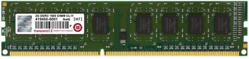 Модуль памяти DDR3 Transcend 2GB JM1600KLN-2G Модуль памяти DDR3 Transcend 2GB JM1600KLN-2G
