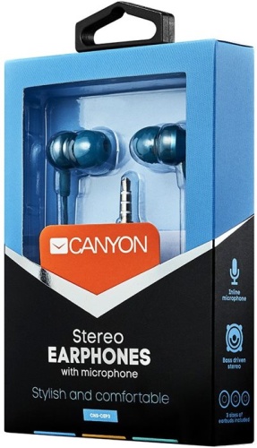 Наушники CANYON CNS-CEP3BG фото 3 Наушники CANYON CNS-CEP3BG фото 3