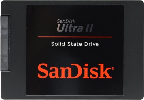 Накопитель SSD SATA 2.5 SanDisk 480Гб Ultra II SDSSDHII-480G-G25