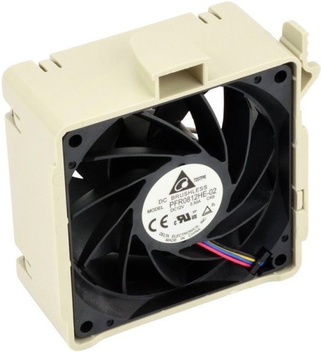 Опция для сервера Supermicro 80x80x38 mm, 9.4K RPM, Hot-swappable Middle Cooling Fan for FAN-0182L4