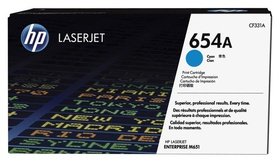    Hewlett Packard 654A Cyan LaserJet (CF331A)