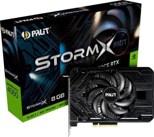 Видеокарта PCI-E Palit RTX4060 STORMX NE64060019P1-1070F фото 7