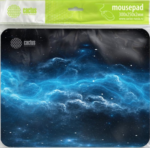 Коврик Cactus Space Clouds Средний черный CS-MP-P05M фото 3 Коврик Cactus Space Clouds Средний черный CS-MP-P05M фото 3