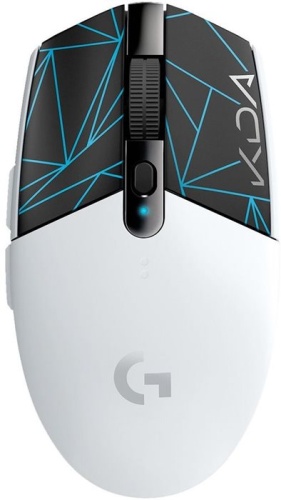 Беспроводная мышь Logitech G305 белый/черный 910-006053